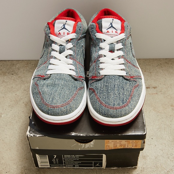 Nike Air Jordan 1 Retro Low ‘Denim’ - Picture 1 of 9